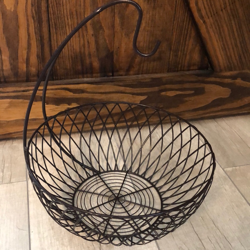 Wire Hanging Fruit Basket